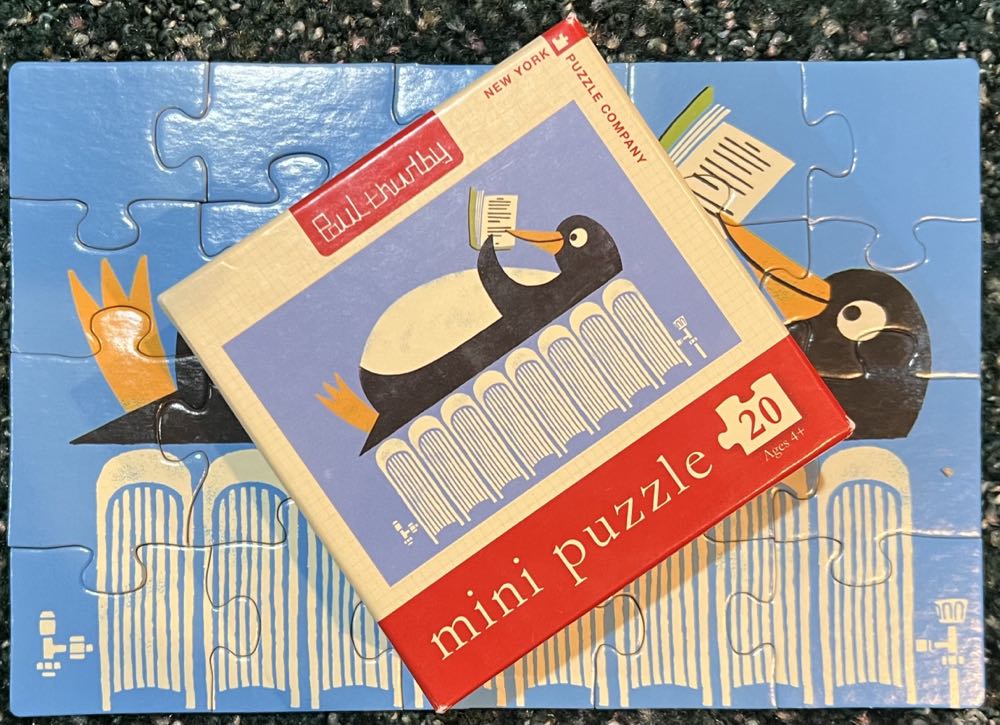 Winter Reads - SOLD - New York Puzzle Company puzzle collectible [Barcode 819844011505] - Main Image 4