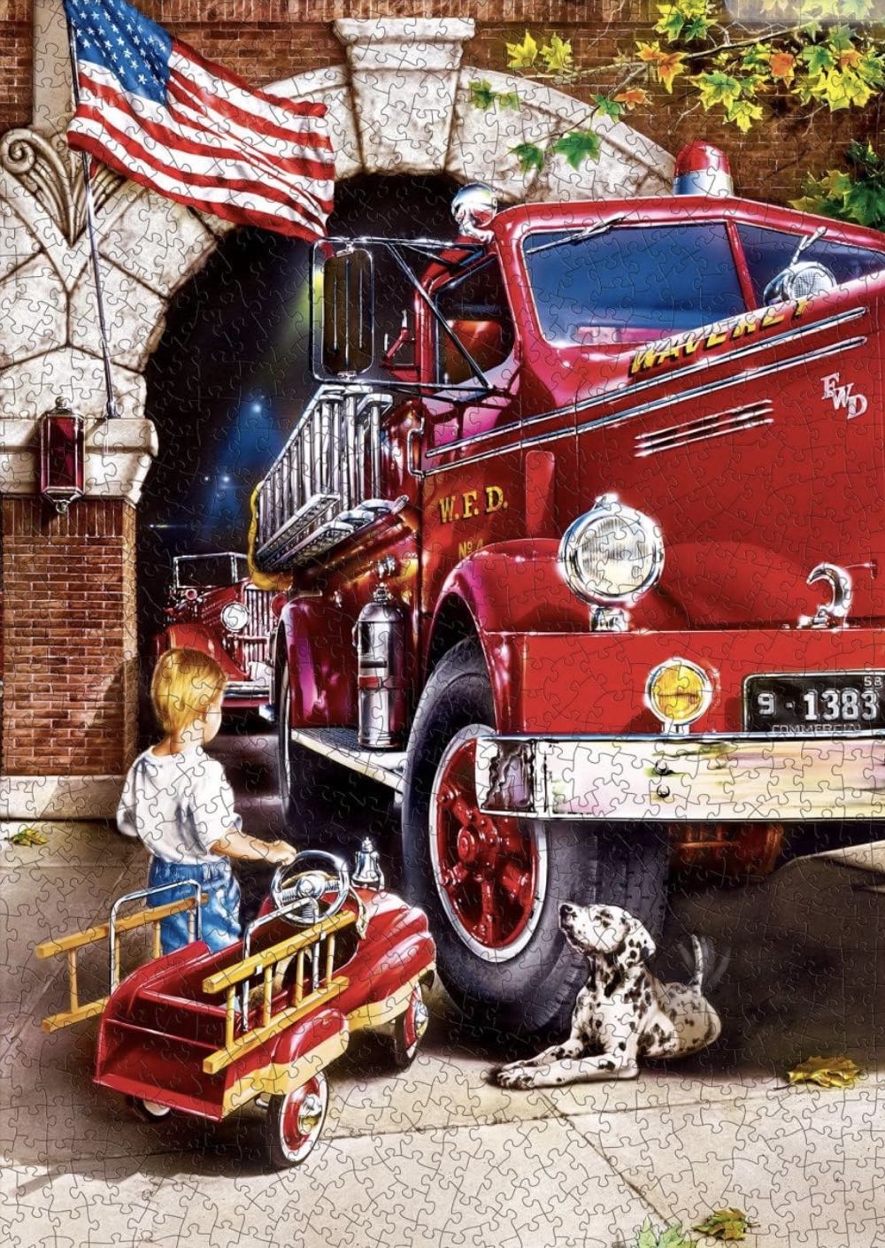 Firehouse Dreams - MasterPieces puzzle collectible [Barcode 705988720666] - Main Image 3