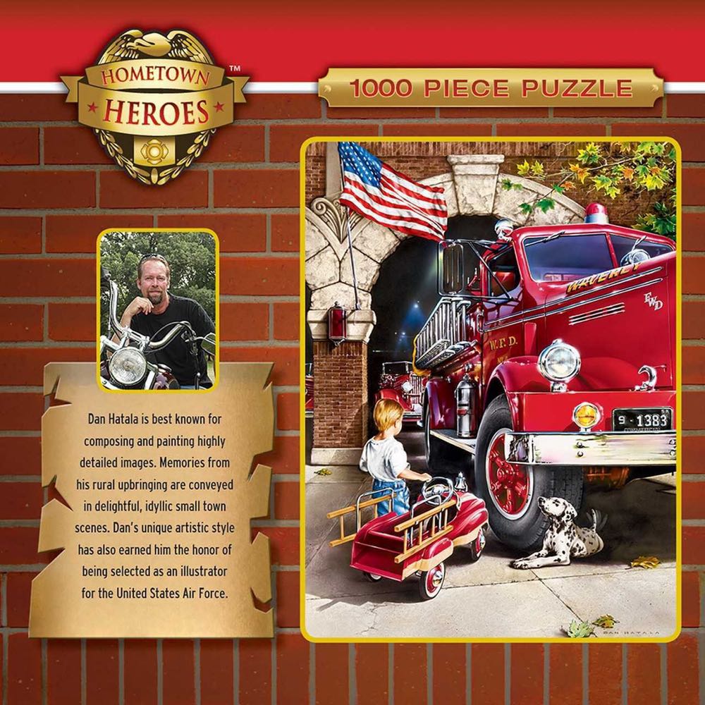 Firehouse Dreams - MasterPieces puzzle collectible [Barcode 705988720666] - Main Image 4