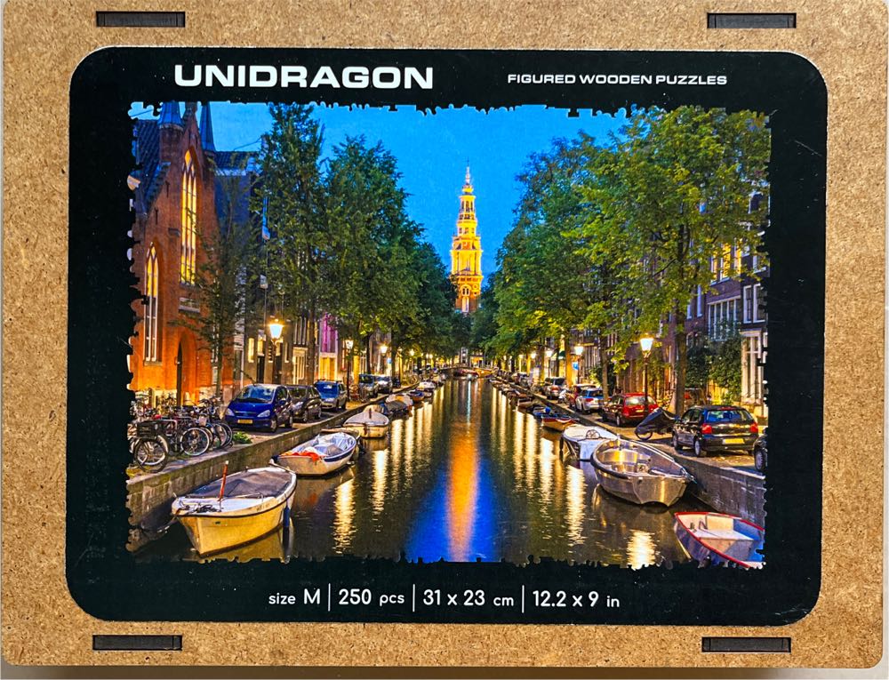 Unidragon: Evening Amsterdam - Gone puzzle collectible [Barcode 4620755027228] - Main Image 2