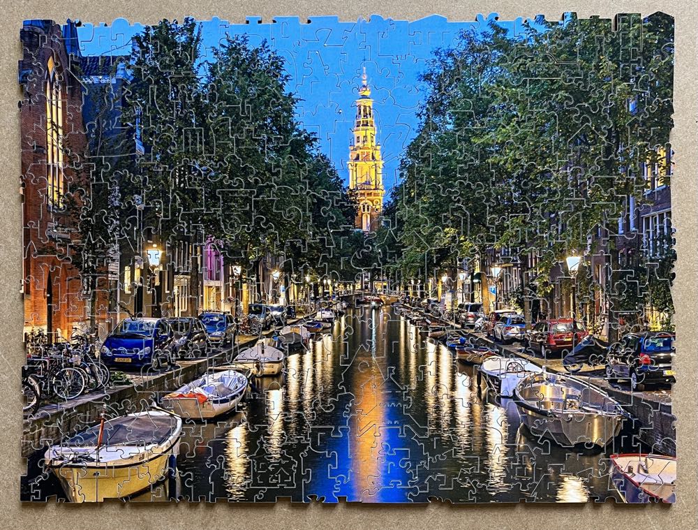 Unidragon: Evening Amsterdam - Gone puzzle collectible [Barcode 4620755027228] - Main Image 3
