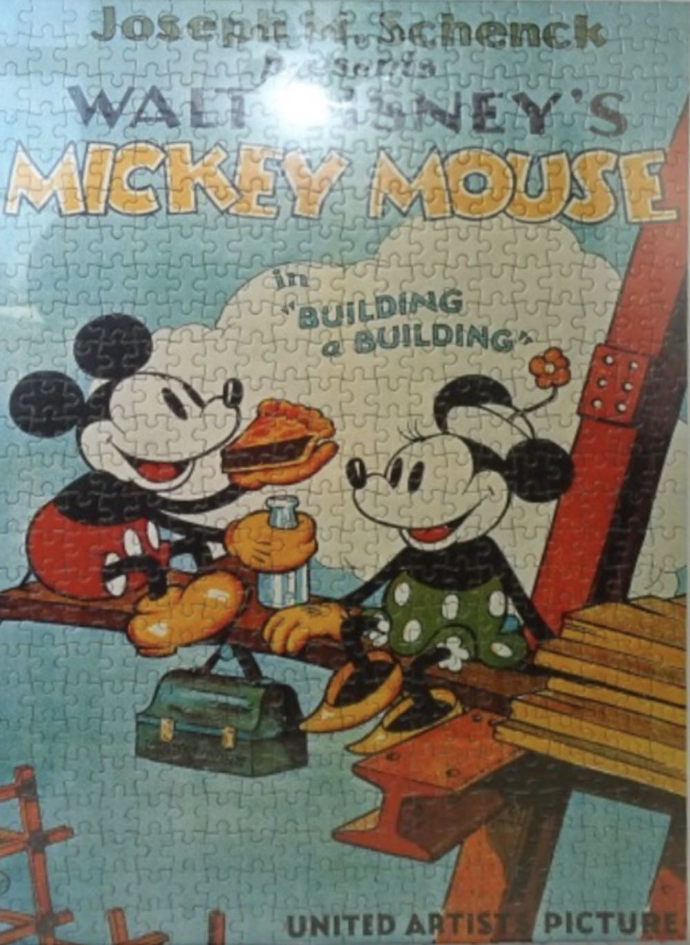 Disney Mickey Mouse In Building A Building - Educa puzzle collectible [Barcode 8412668134638] - Main Image 3