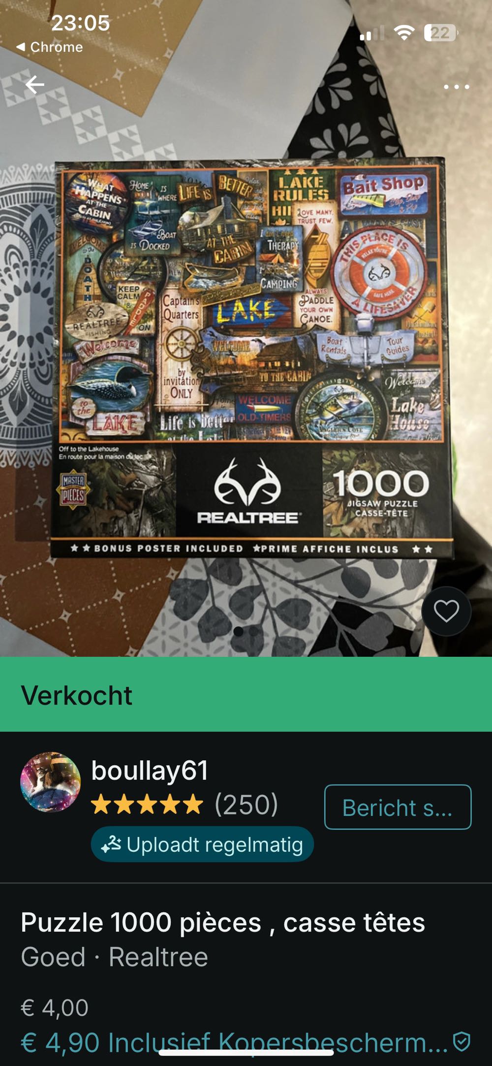 Off To The Lakehouse - MasterPieces 🇺🇲 puzzle collectible [Barcode 705988720345] - Main Image 3