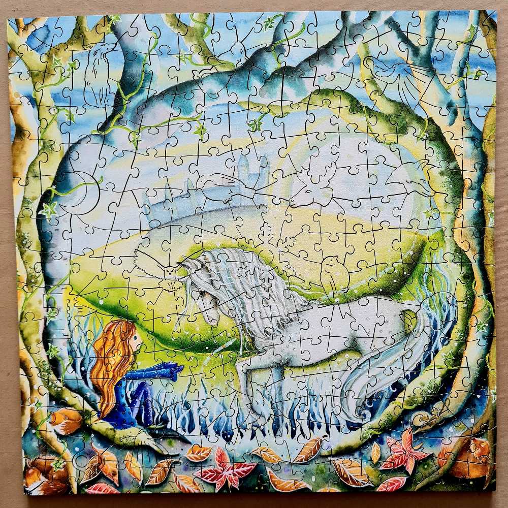 Unicorn Moon - Wentworth Wooden Puzzles 🇬🇧 puzzle collectible - Main Image 2