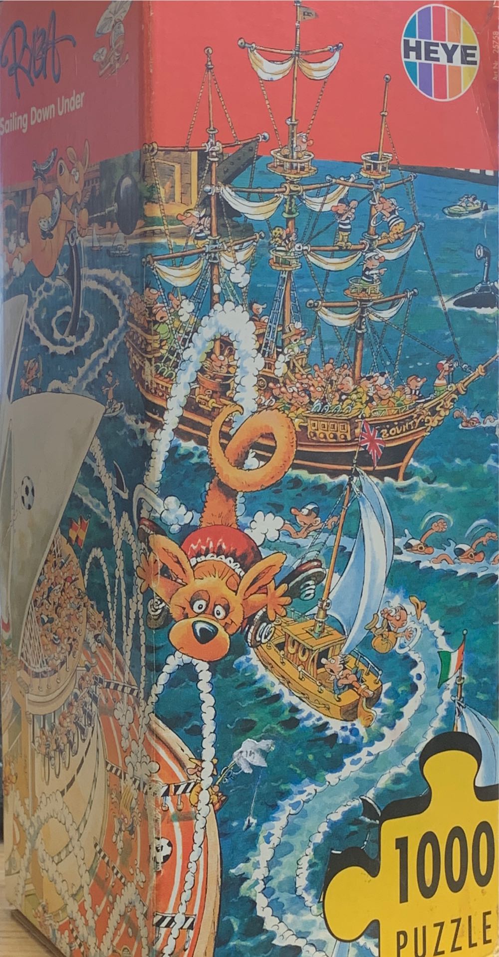 Sailing Down Under - Heye 🇩🇪 puzzle collectible [Barcode 4001689257583] - Main Image 2