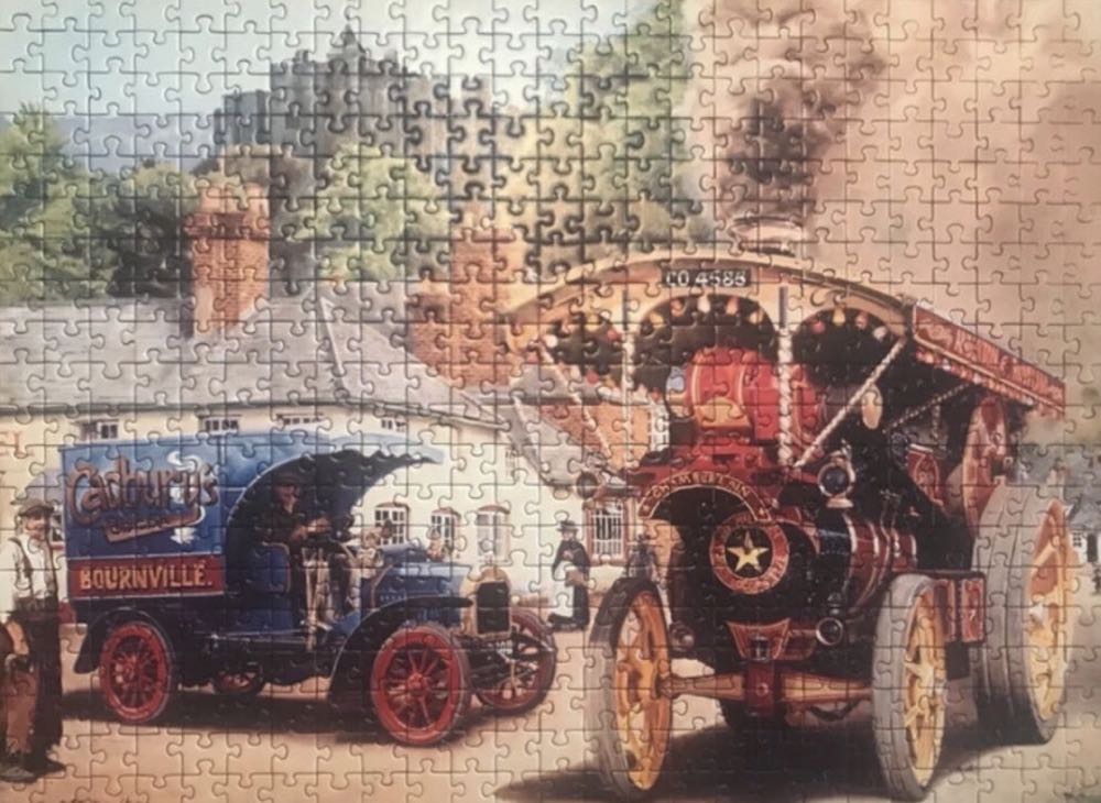King of the Road - Ravensburger puzzle collectible [Barcode 4005556145881] - Main Image 3