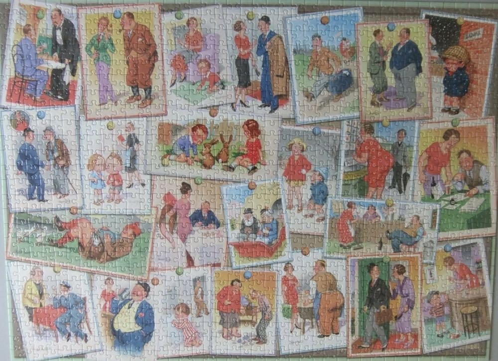 Vintage Antics Donald Mcgill 2 - Falcon de luxe puzzle collectible [Barcode 8710126109878] - Main Image 3