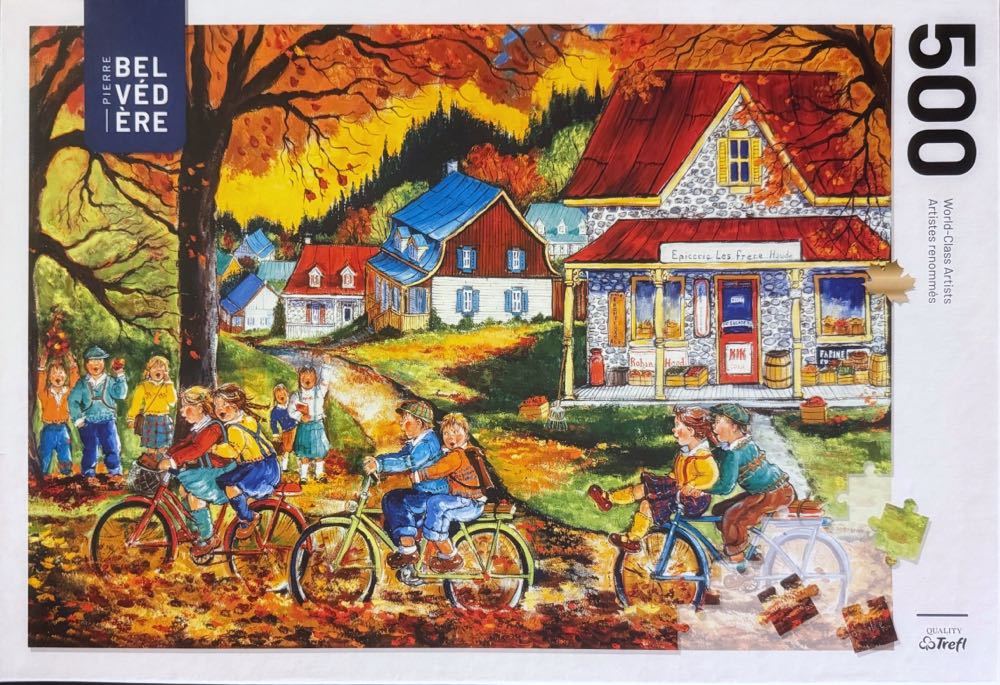 A Race with Friends - Trefl puzzle collectible [Barcode 061152650154] - Main Image 2