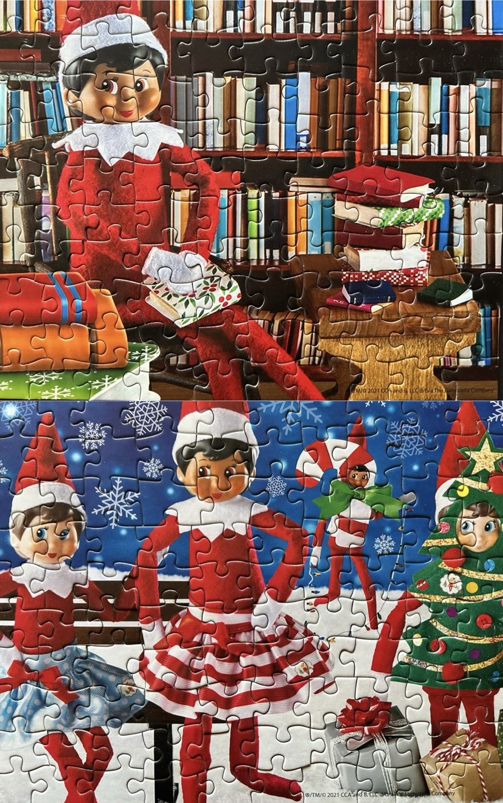 Elf On The Shelf  - Masterpieces Puzzles puzzle collectible [Barcode 705988121203] - Main Image 2
