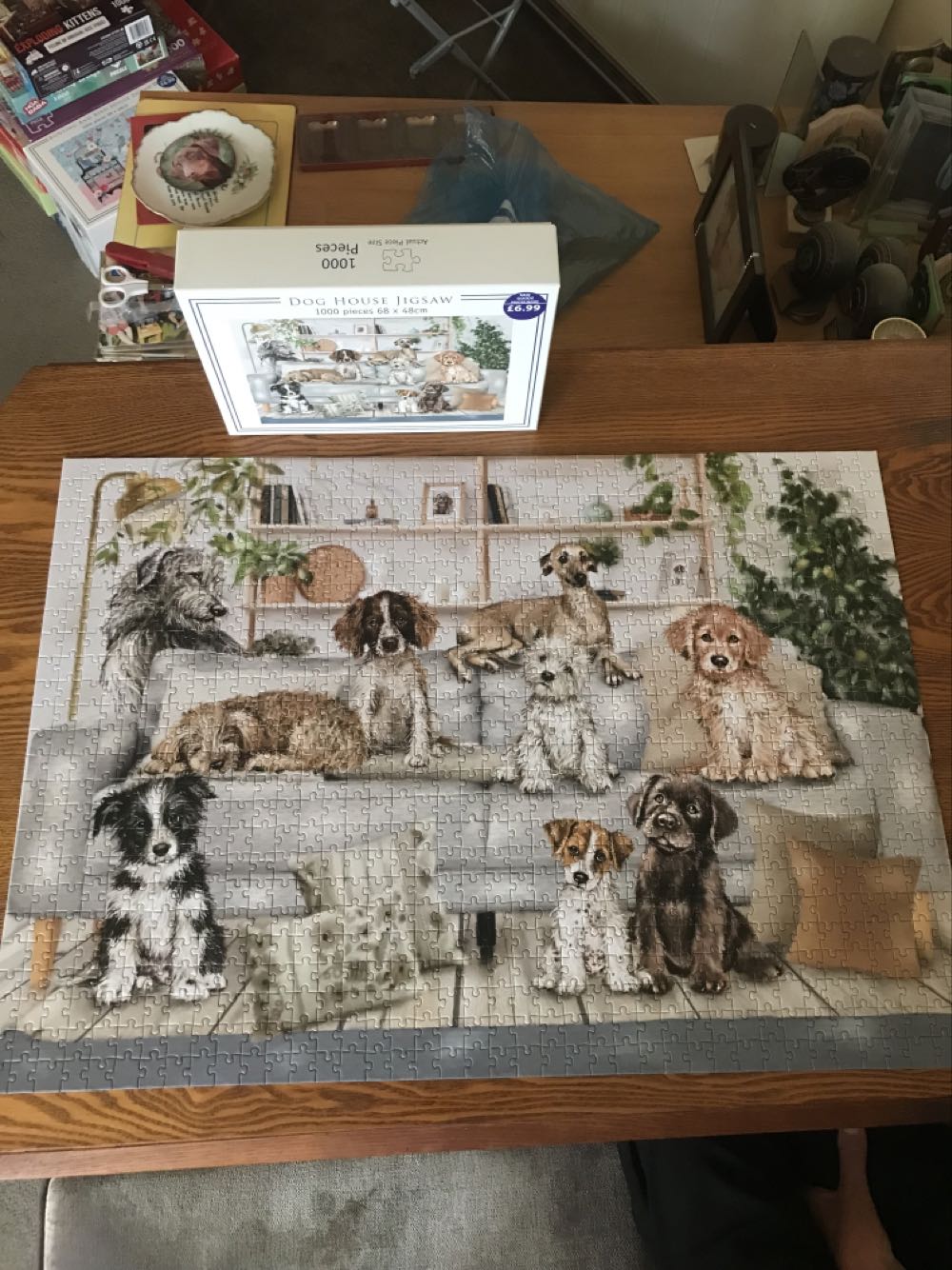 Dog House - Cancer Research Uk puzzle collectible [Barcode 5056238548864] - Main Image 2