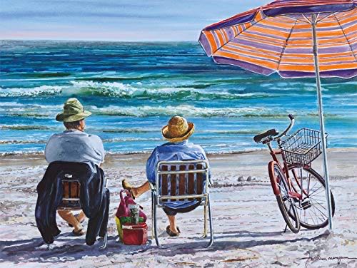 Heritage Puzzle Idle Time Jigsaw Puzzle 550-piece By Artist William Mangum  puzzle collectible [Barcode 654497505359] - Main Image 1