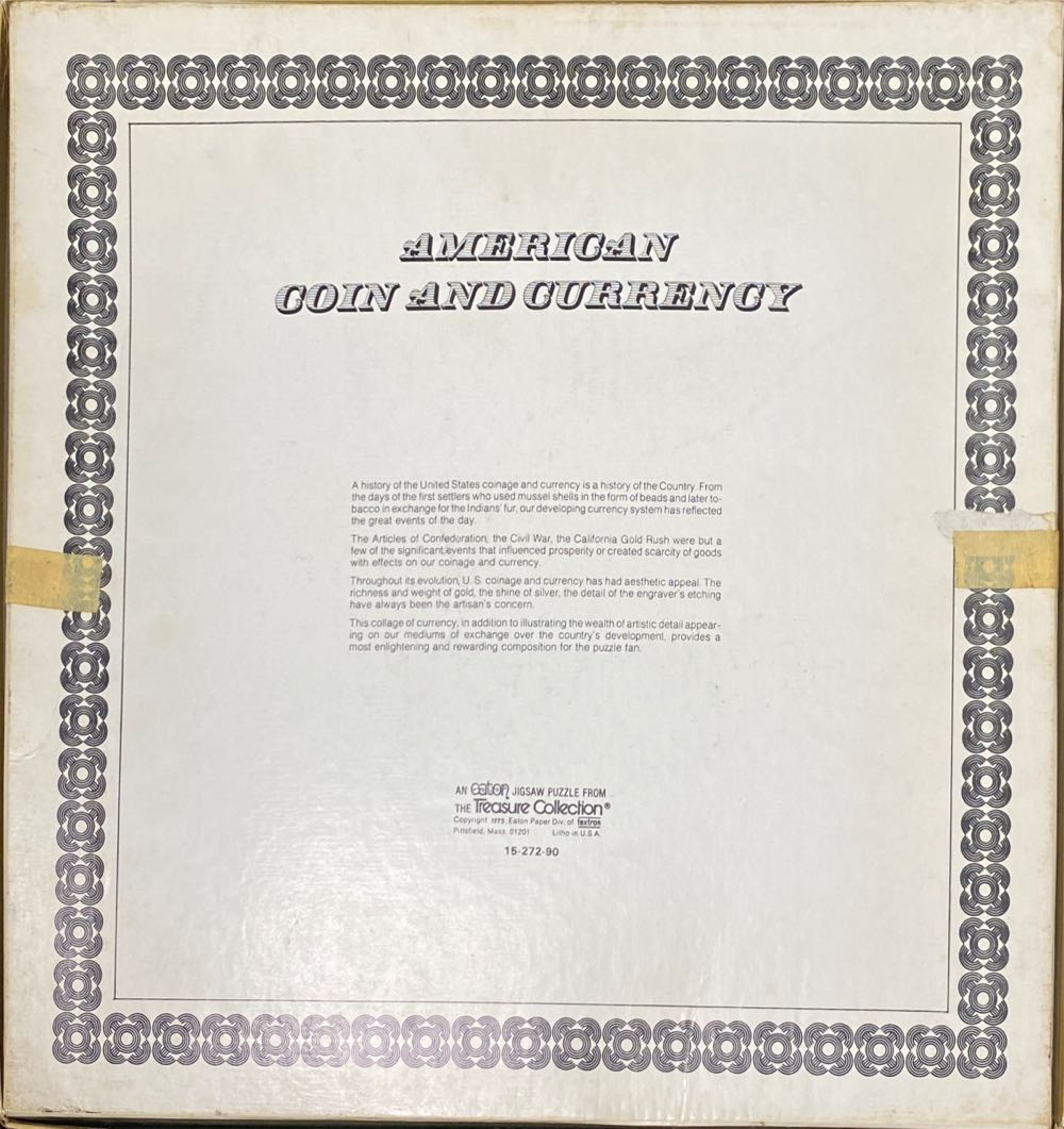 American Coin And Currency - Eaton puzzle collectible - Main Image 2