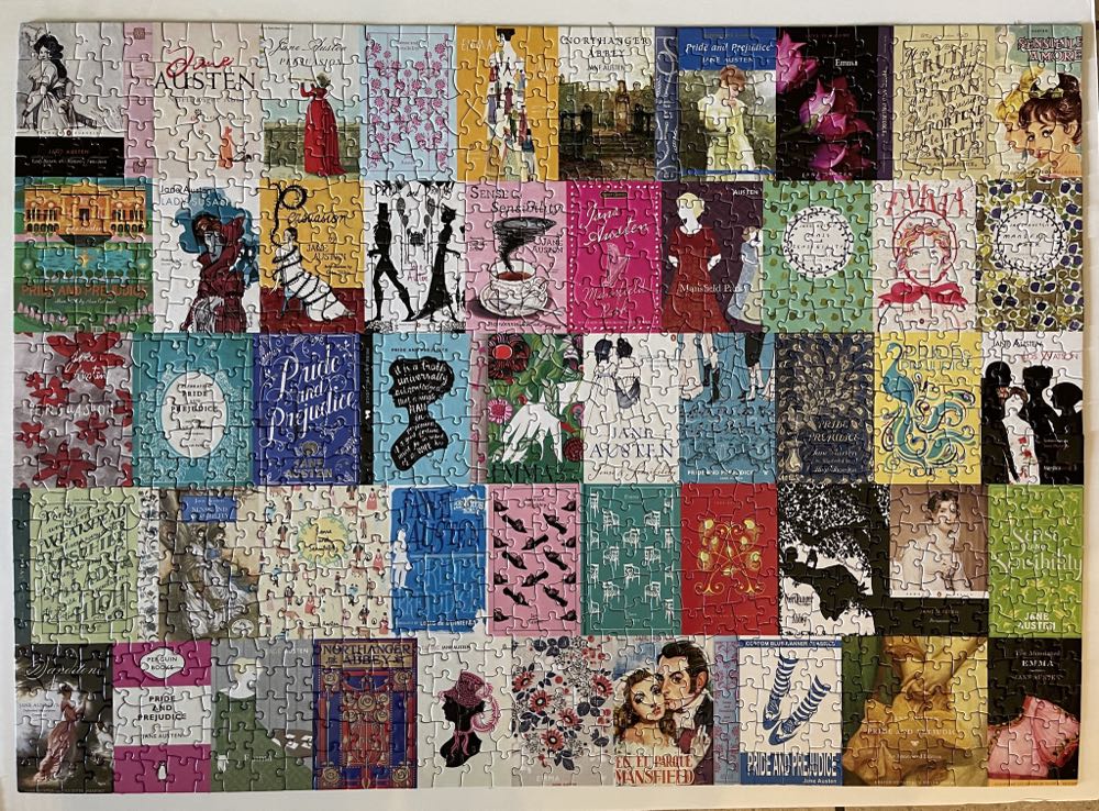 Jane Austen Novels ✅ - Re-marks puzzle collectible - Main Image 2