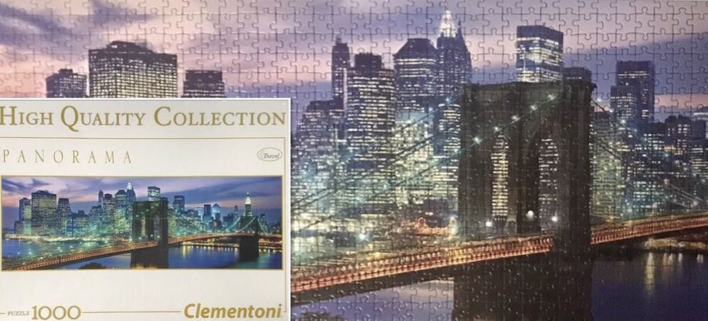 Brooklyn Bridge Panorama (TE KOOP € 5,50) - Clementoni puzzle collectible [Barcode 8005125979561] - Main Image 4