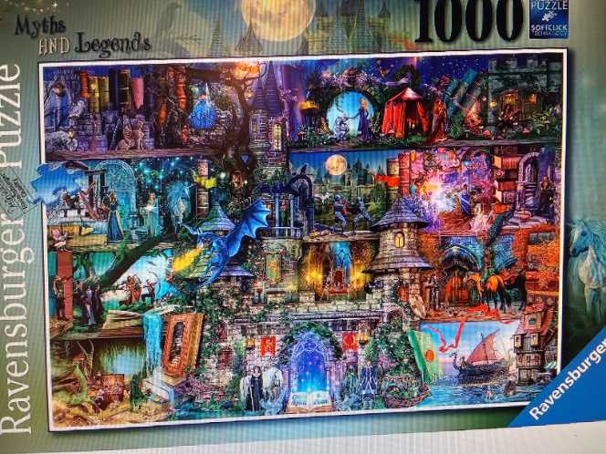 Ravenburger Myth And Legends  puzzle collectible - Main Image 2