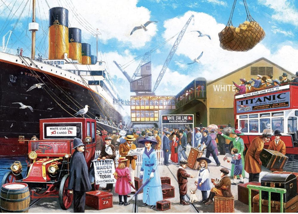 Titanic Voyage - MasterPieces puzzle collectible [Barcode 705988712685] - Main Image 2