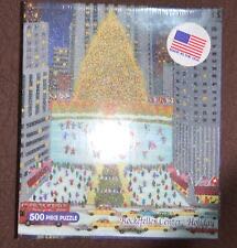 New Rockefeller Center Holiday Puzzle 500 Pieces 14 X 18 Inches Made In Usa  puzzle collectible [Barcode 9781932049305] - Main Image 1