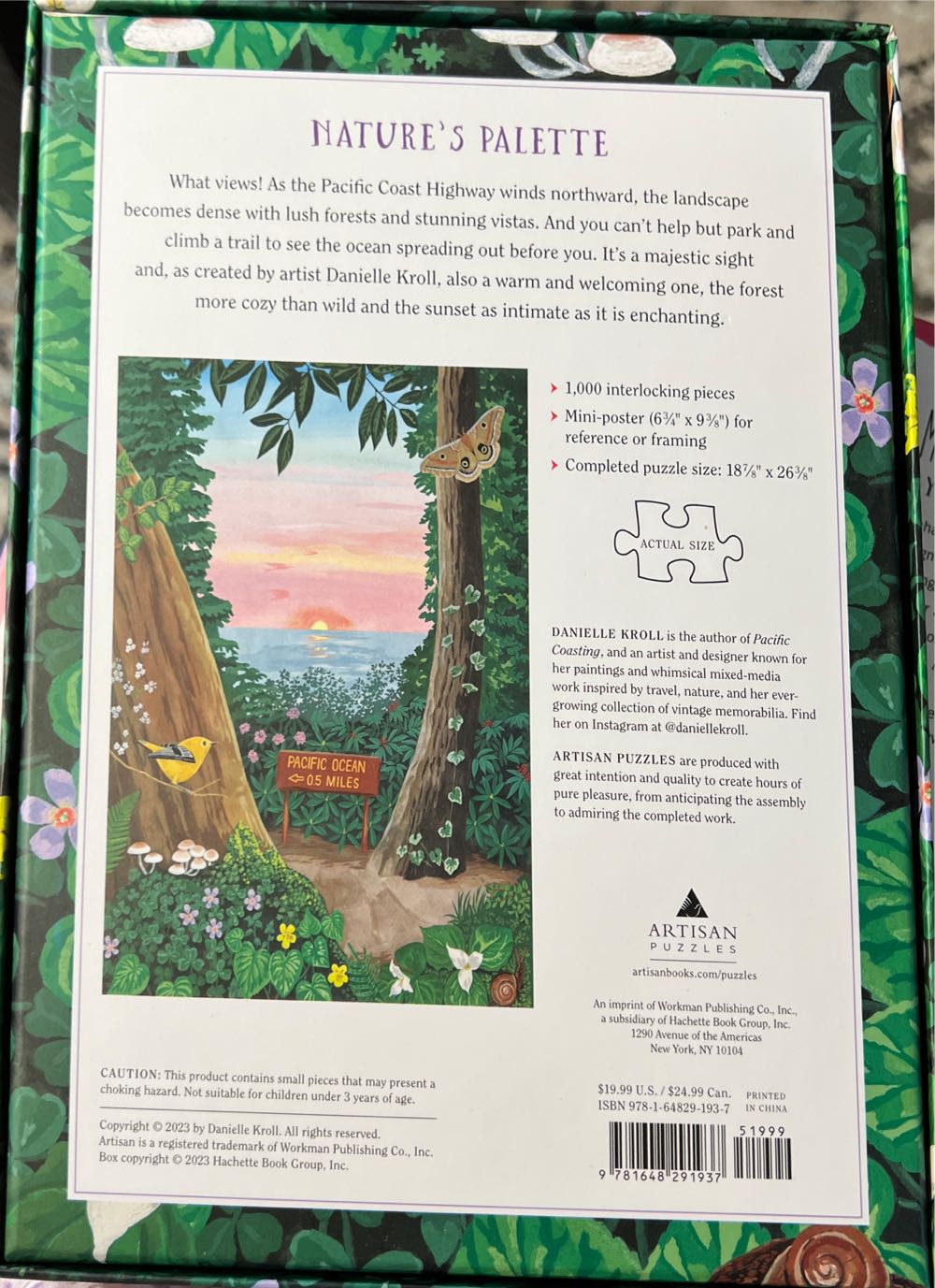 Sunset Hike - Artisan Puzzles puzzle collectible [Barcode 9781648291937] - Main Image 2