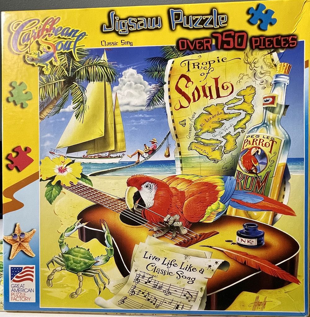 Classic Song - Great American Puzzle Factory 🇺🇸 puzzle collectible [Barcode 010563006142] - Main Image 2