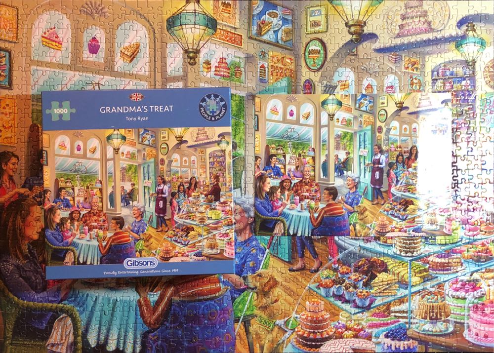Grandma’s Treat - Gibsons 🇬🇧 puzzle collectible [Barcode 5012269063639] - Main Image 4