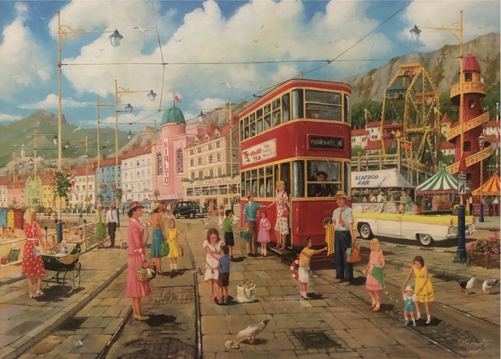 Taking the Tram - Gibsons puzzle collectible [Barcode 5012269061635] - Main Image 2