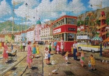 Taking the Tram - Gibsons puzzle collectible [Barcode 5012269061635] - Main Image 3