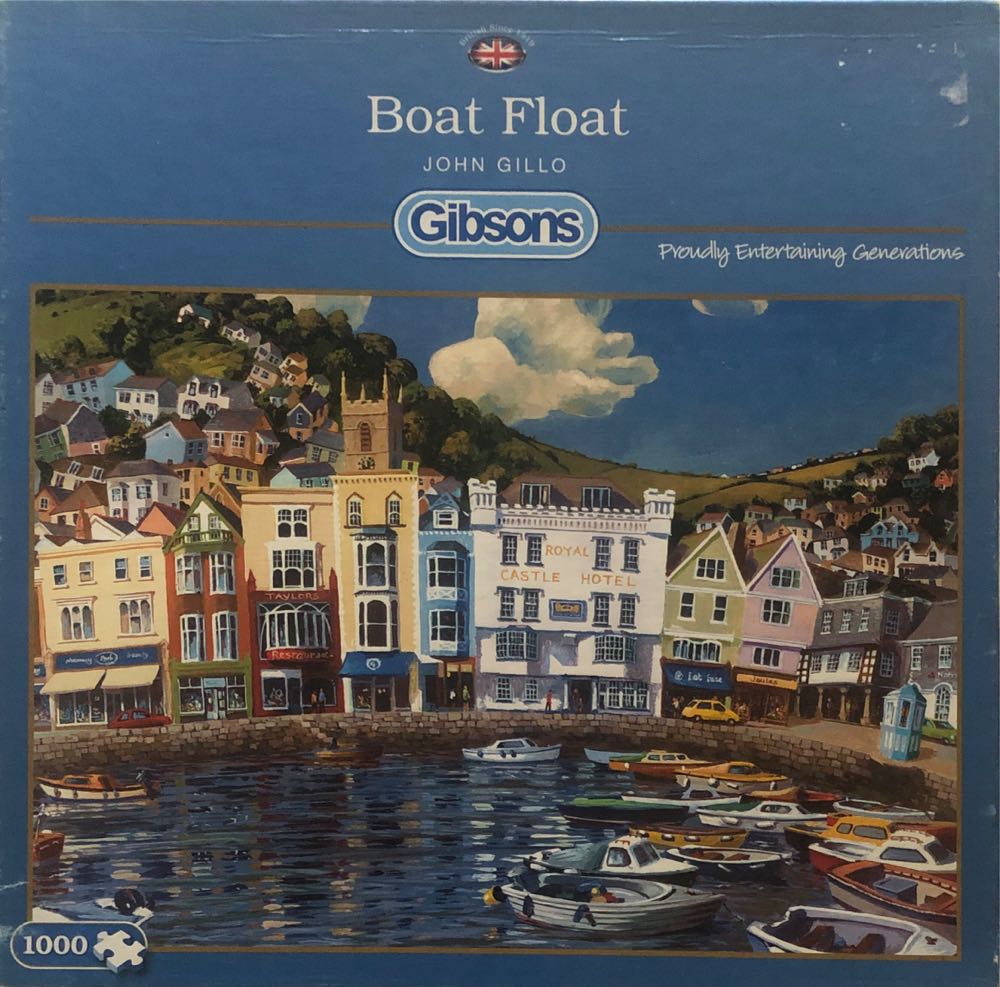 Boat Float - Gibsons puzzle collectible [Barcode 5012269062021] - Main Image 1