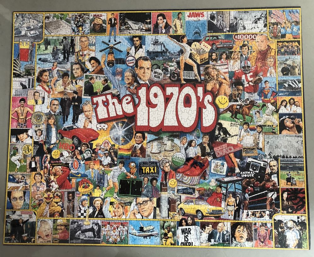 The 1970’s - White Mountain puzzle collectible - Main Image 2
