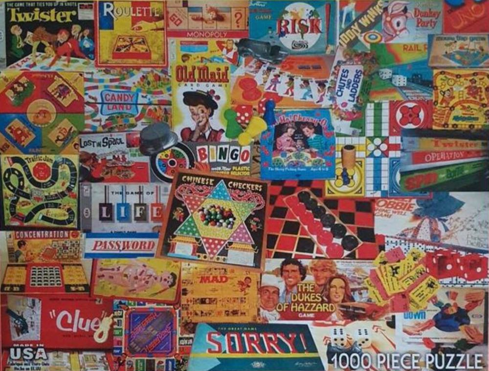 Games We Played  - White Mountain puzzle collectible [Barcode 724819255047] - Main Image 2