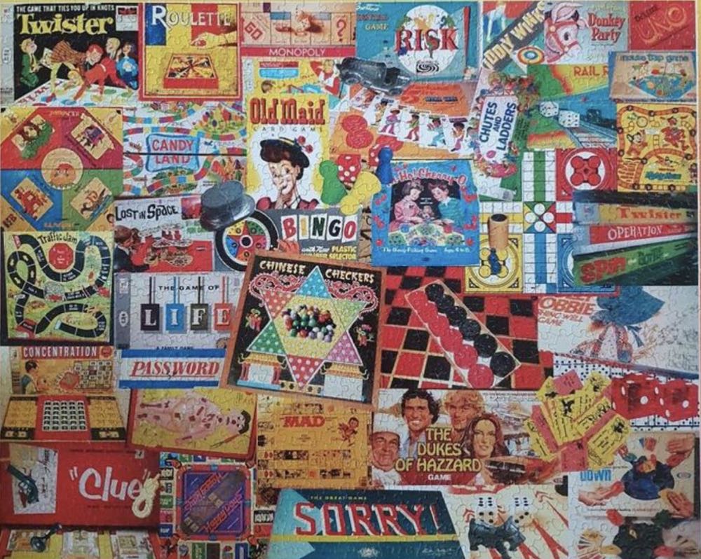 Games We Played  - White Mountain puzzle collectible [Barcode 724819255047] - Main Image 3