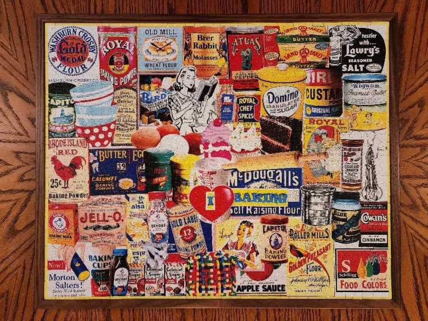 I Love Baking - White Mountain puzzle collectible [Barcode 724819264360] - Main Image 2