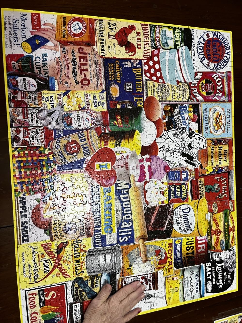 I Love Baking - White Mountain puzzle collectible [Barcode 724819264360] - Main Image 3