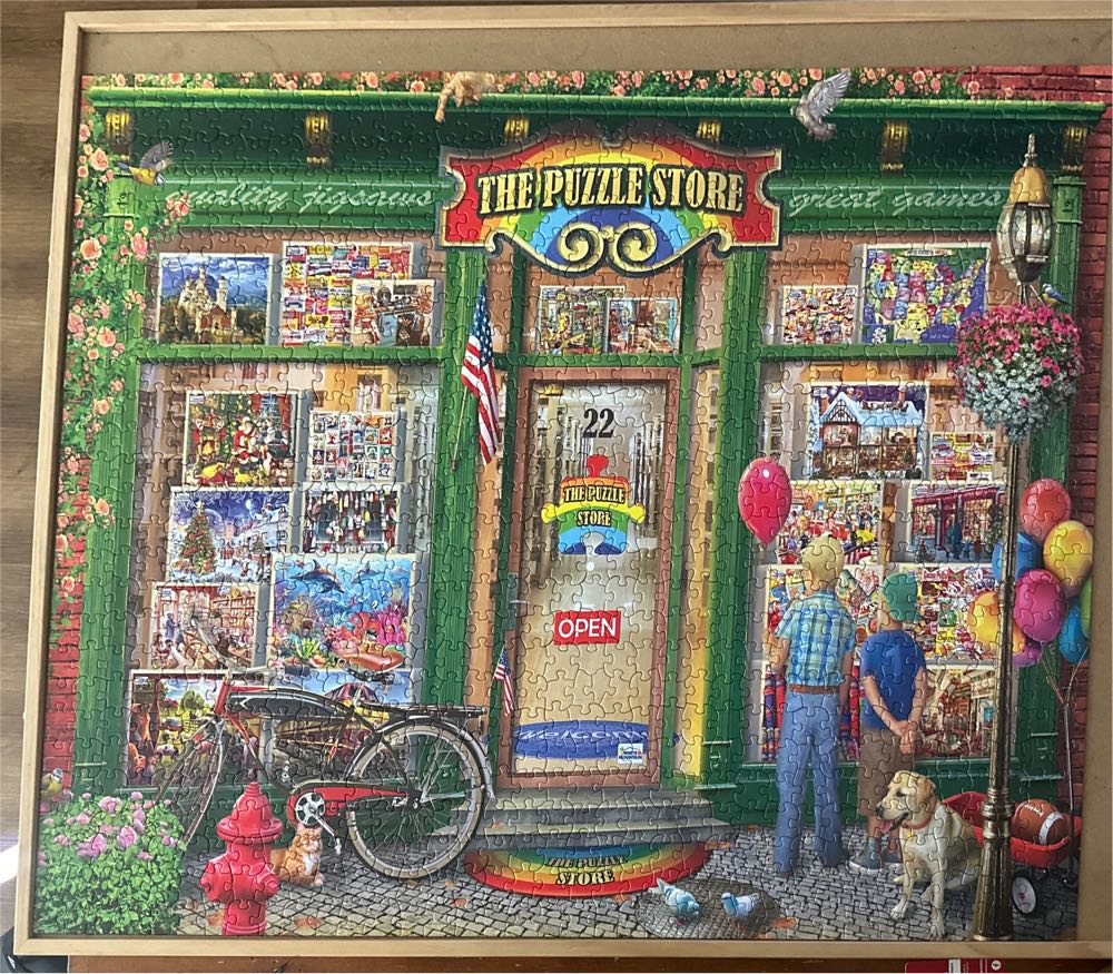 The Puzzle Store - White Mountain puzzle collectible [Barcode 724819262120] - Main Image 3