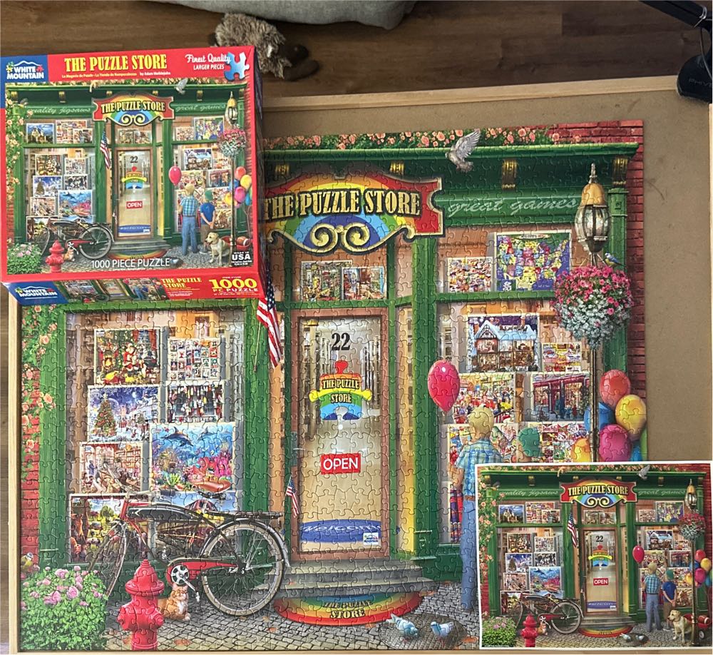 The Puzzle Store - White Mountain puzzle collectible [Barcode 724819262120] - Main Image 4