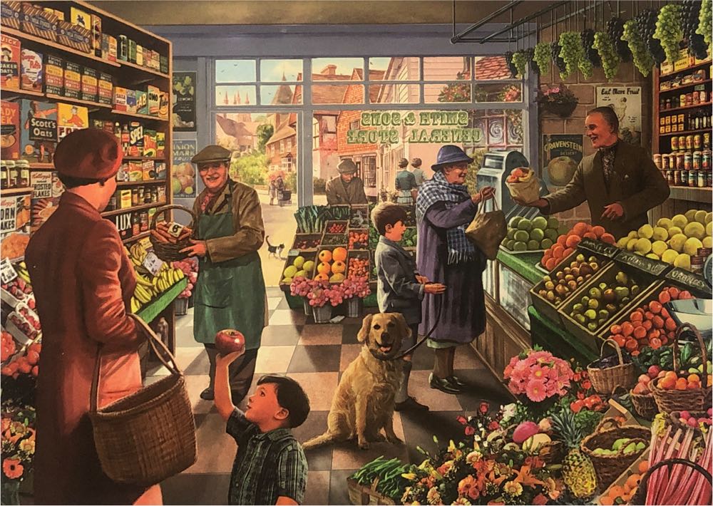 An Apple a Day (Tamara Lenen) - Gibsons puzzle collectible [Barcode 5012269061536] - Main Image 2