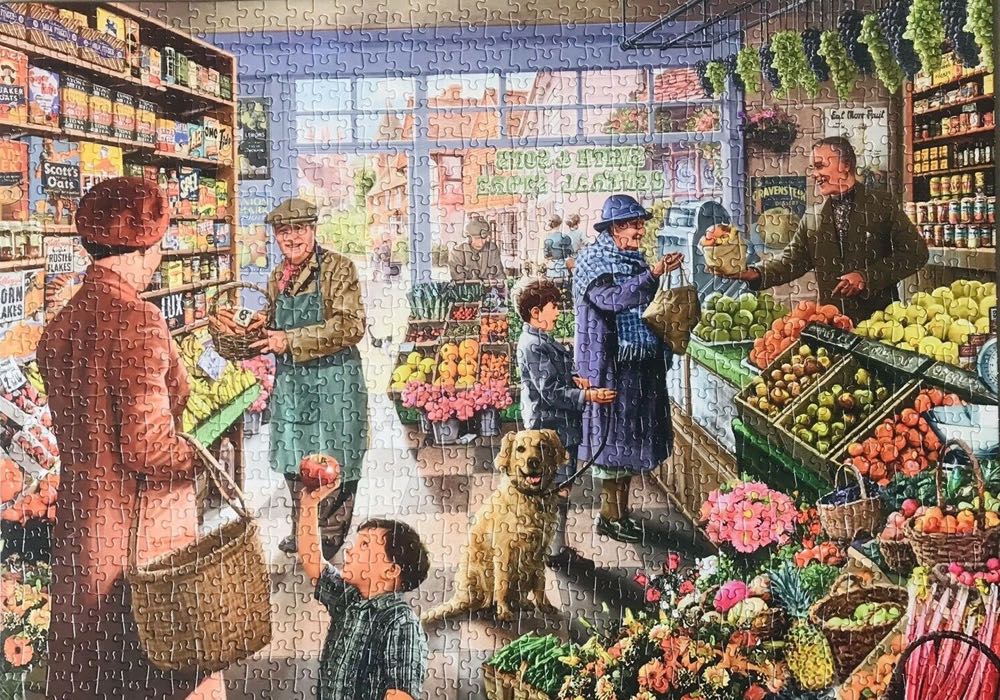 An Apple a Day (Tamara Lenen) - Gibsons puzzle collectible [Barcode 5012269061536] - Main Image 3