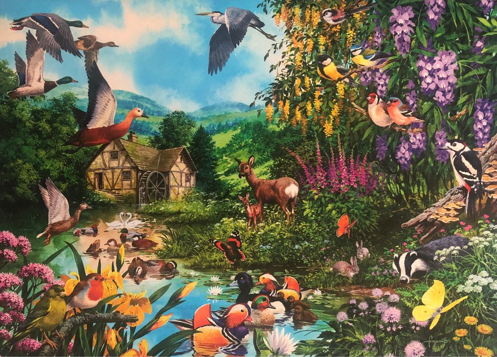 Water’s Edge - Gibsons puzzle collectible [Barcode 5012269061772] - Main Image 2