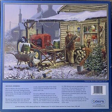 Keeping Out The Cold - Gibsons puzzle collectible [Barcode 5012269009156] - Main Image 4