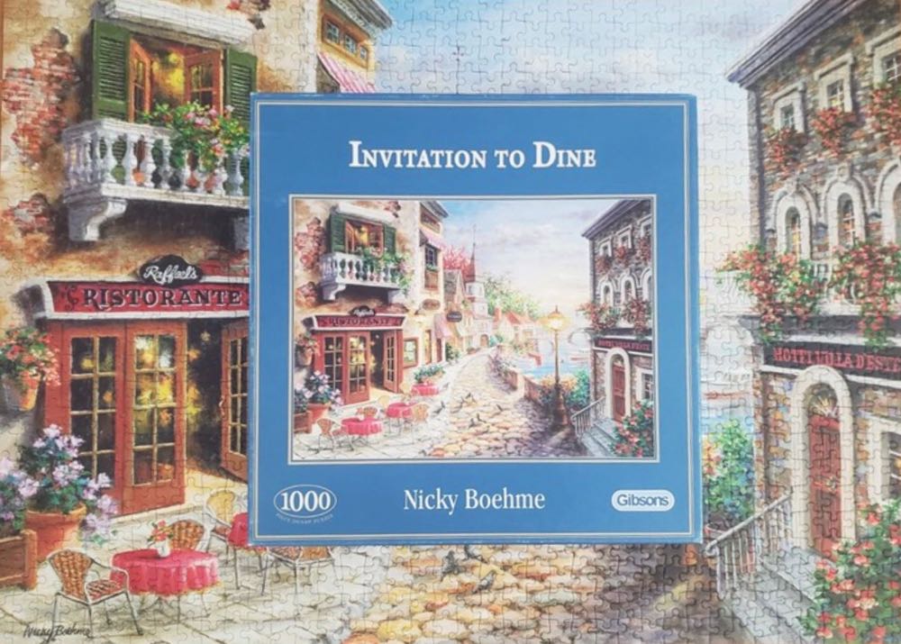 Invitation To Dine - Gibsons puzzle collectible [Barcode 5012269060515] - Main Image 4
