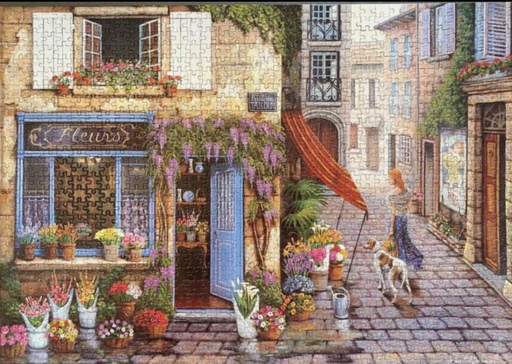 The Flower Shop - Gibsons puzzle collectible [Barcode 5012269008067] - Main Image 4