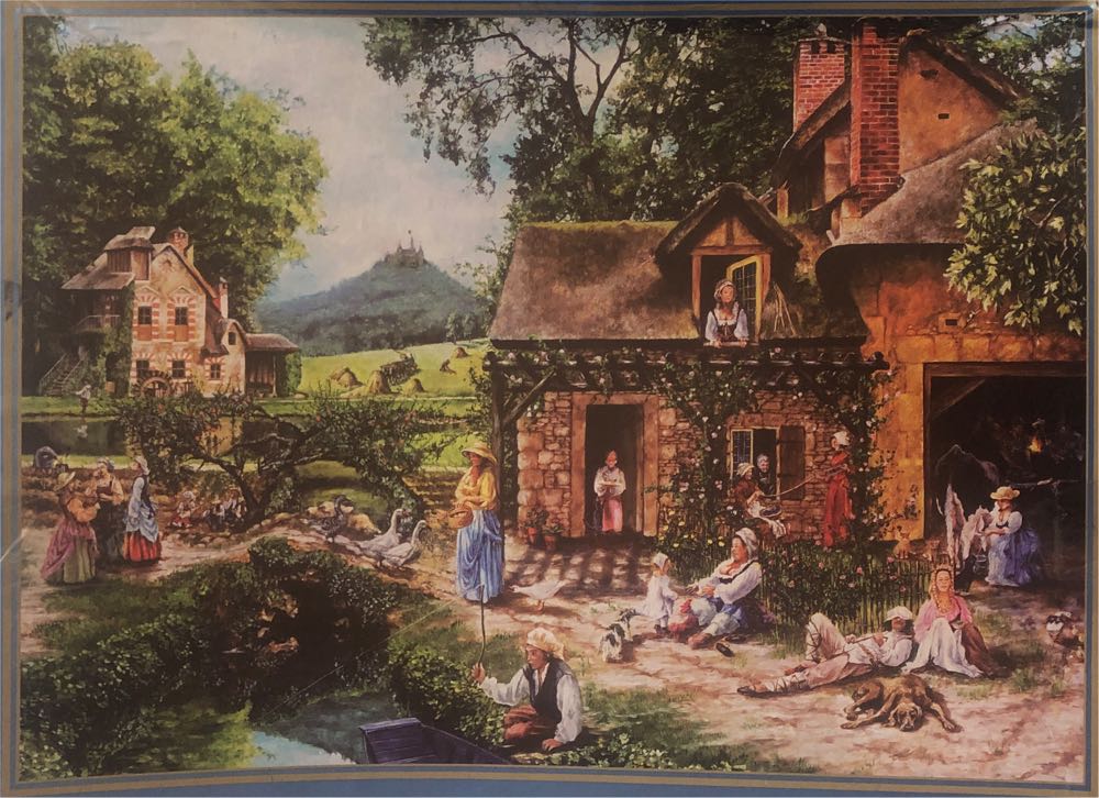 A Renaissance Village - Gibsons puzzle collectible [Barcode 5012269008173] - Main Image 2
