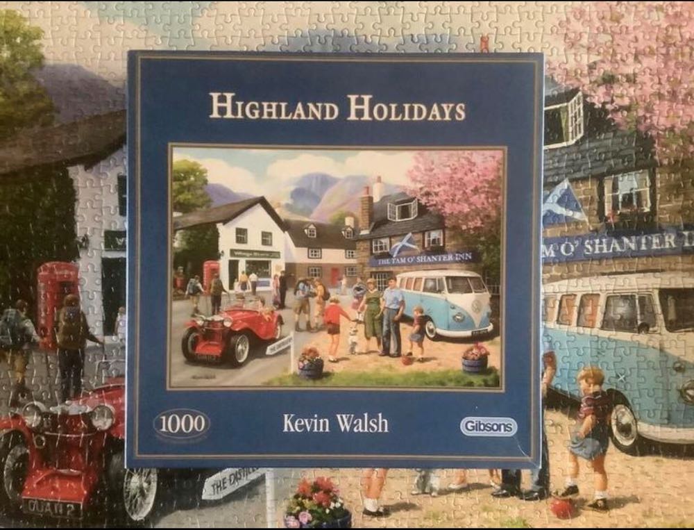 Highland Holiday (Maken) - Gibsons puzzle collectible [Barcode 5012269060768] - Main Image 4