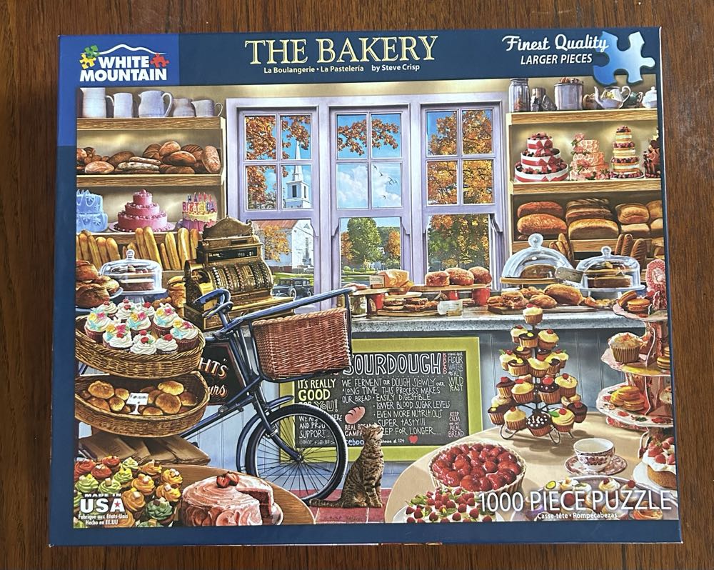 The Bakery - NEW! - White Mountain 🇺🇸 puzzle collectible [Barcode 724819260294] - Main Image 3