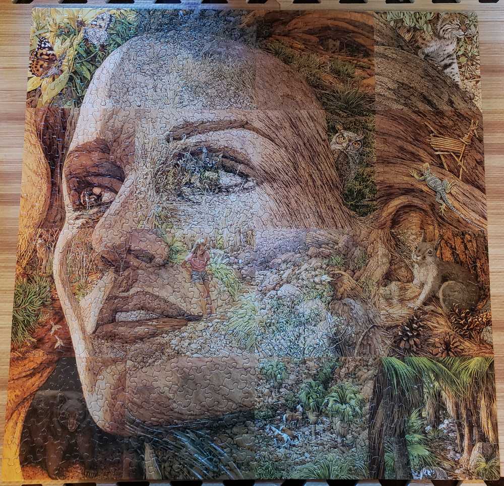 The Earth Is My Mother - Ceaco puzzle collectible - Main Image 2