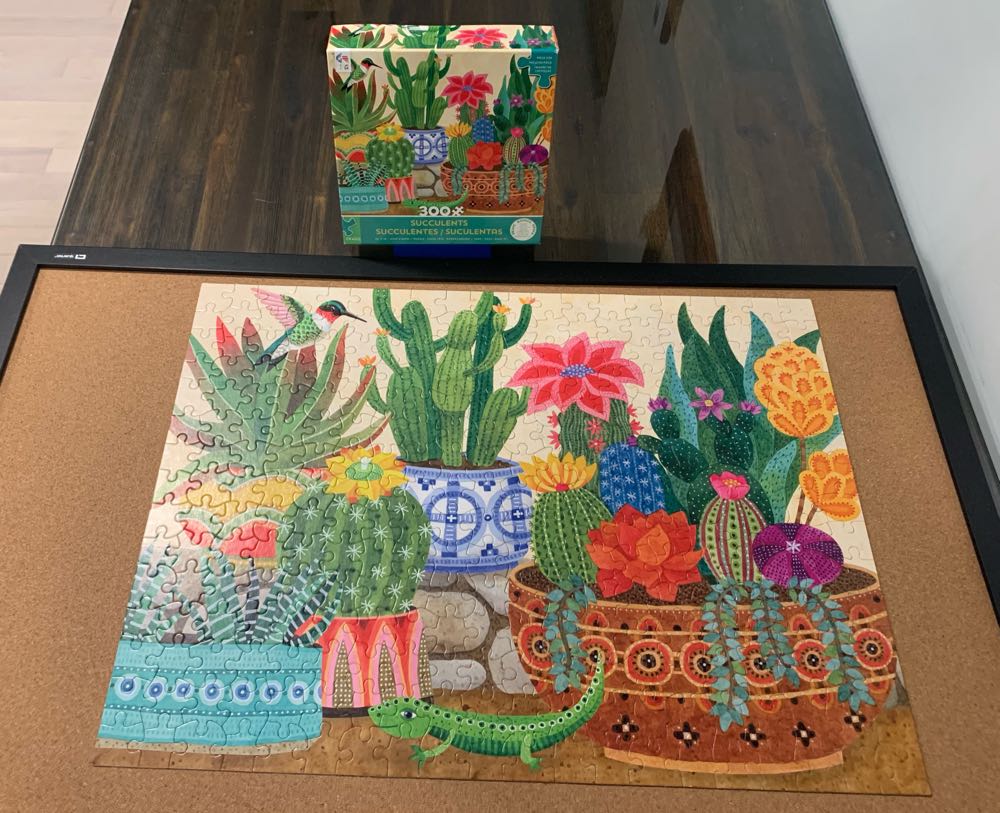 Succulents ❤️ - Ceaco puzzle collectible [Barcode 021081223065] - Main Image 2