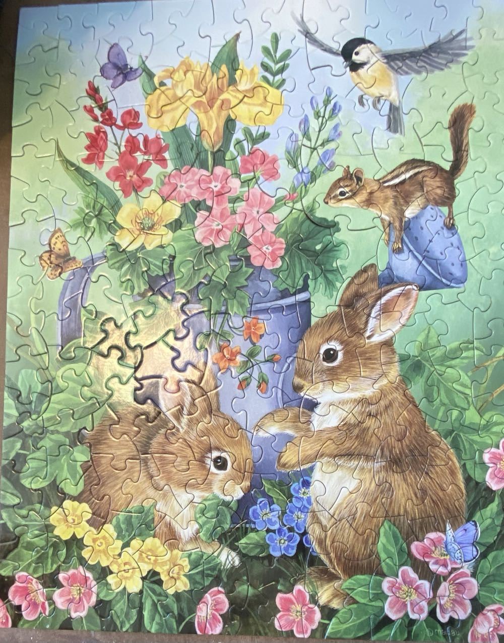 A Touch Of Spring - Bits & Pieces puzzle collectible [Barcode 192949006660] - Main Image 3