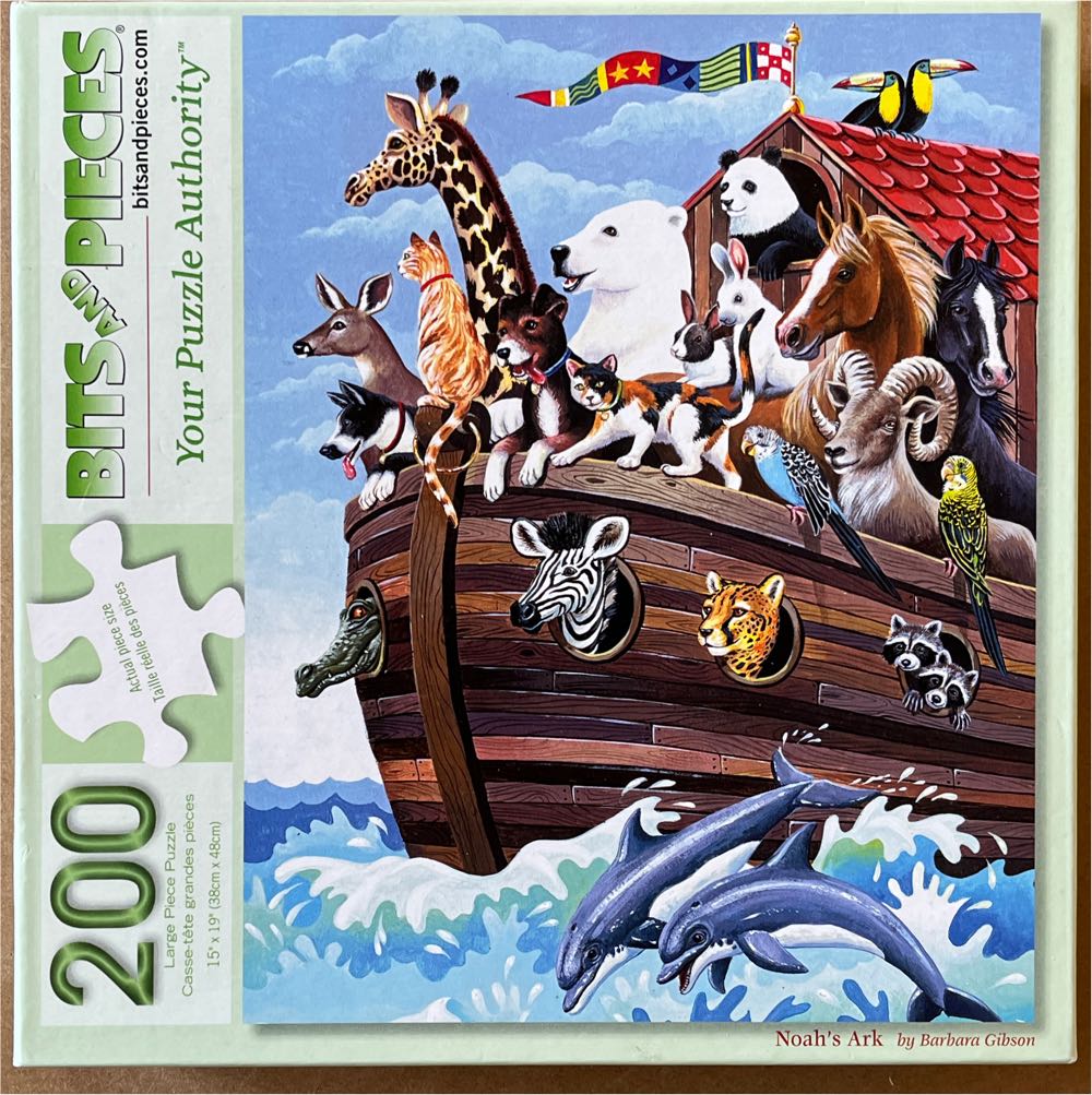Noah’s Ark - Bits & Pieces puzzle collectible [Barcode 192949010216] - Main Image 2