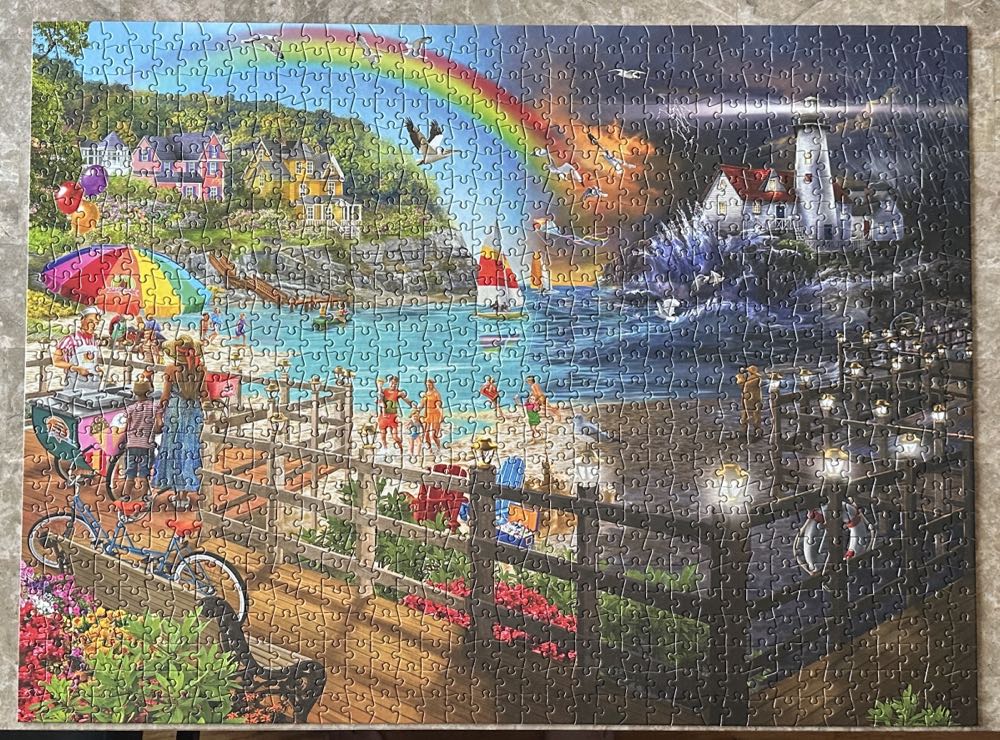Shore Walk - Buffalo puzzle collectible [Barcode 079346118779] - Main Image 3