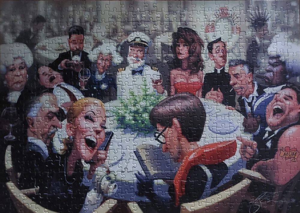 The Captains Table - Gibsons puzzle collectible [Barcode 5012269030617] - Main Image 3