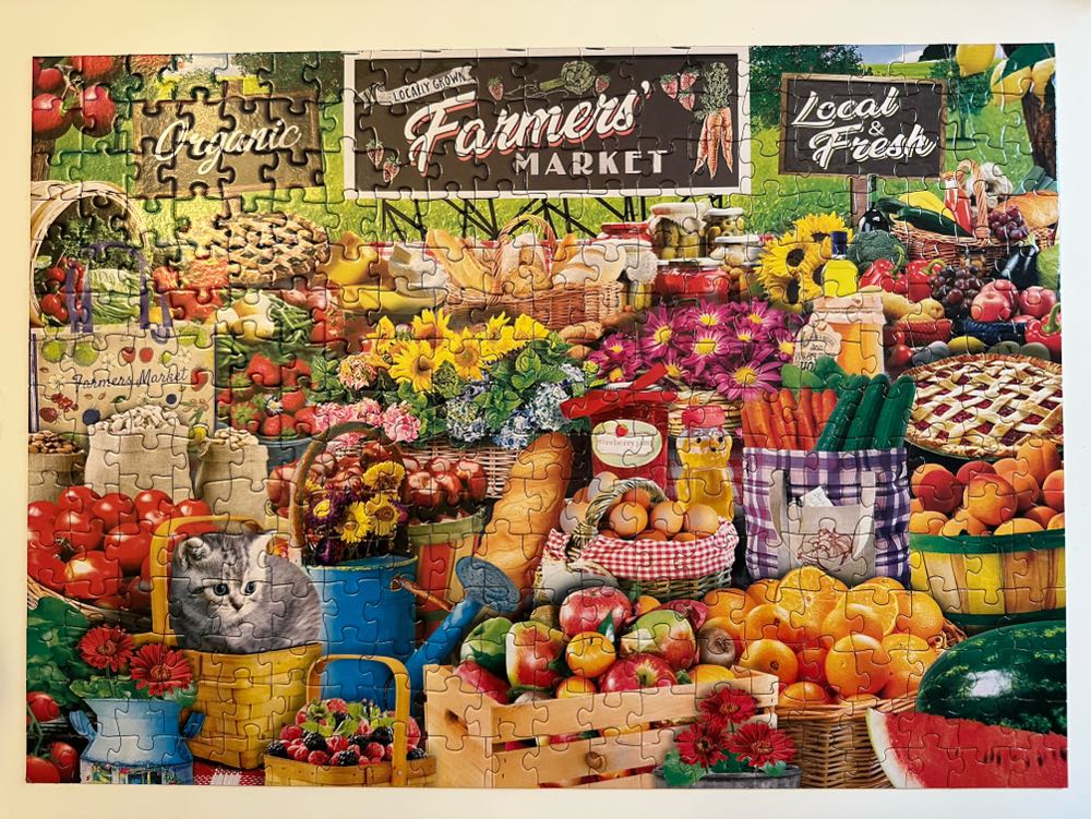 Farmer’s Market TS - MasterPieces puzzle collectible [Barcode 705988502989] - Main Image 2